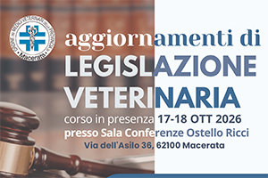 Aggiornamenti di Legislazione Veterinaria